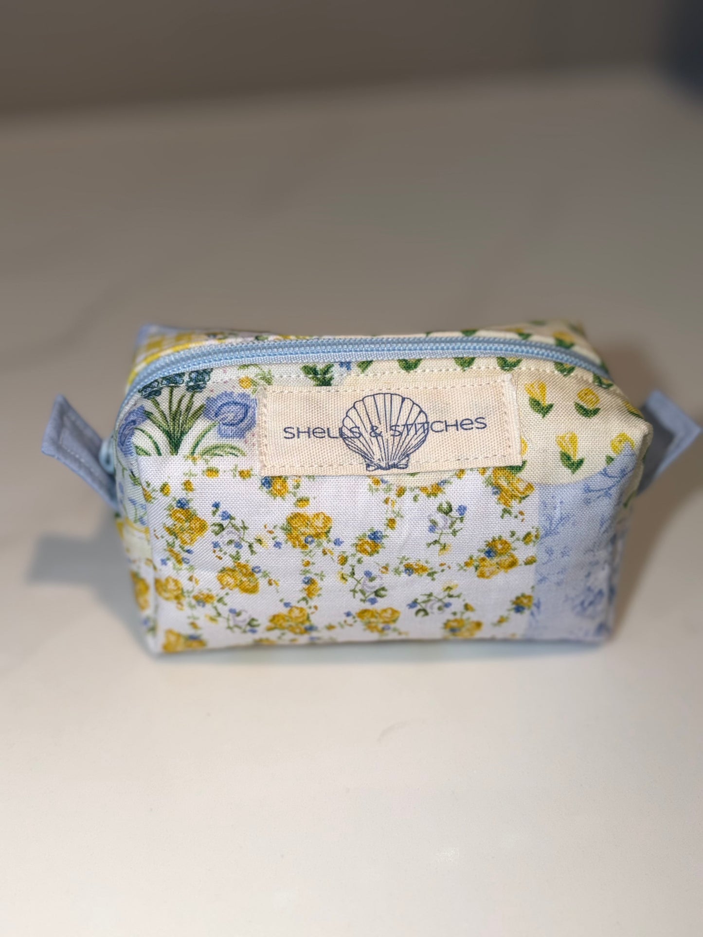 Patchwork Floral Mini Pouch