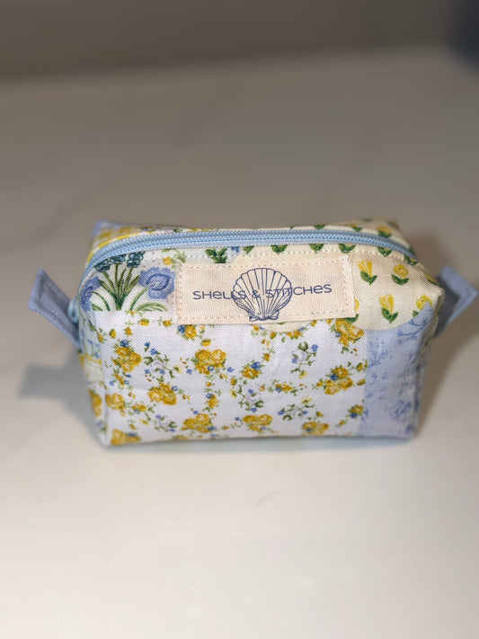 Patchwork Floral Mini Pouch