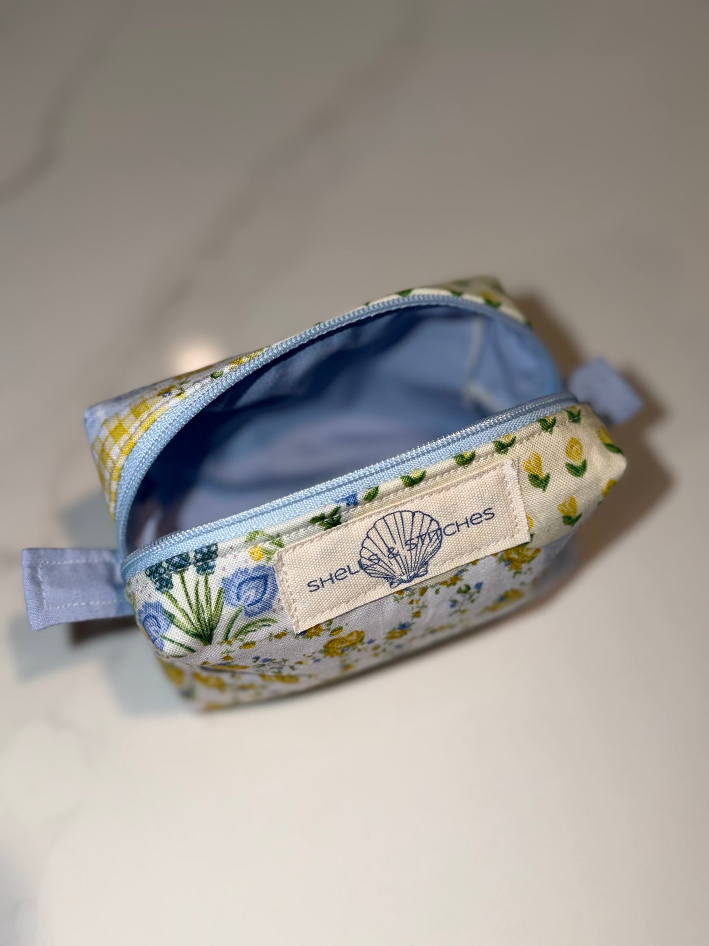 Patchwork Floral Mini Pouch