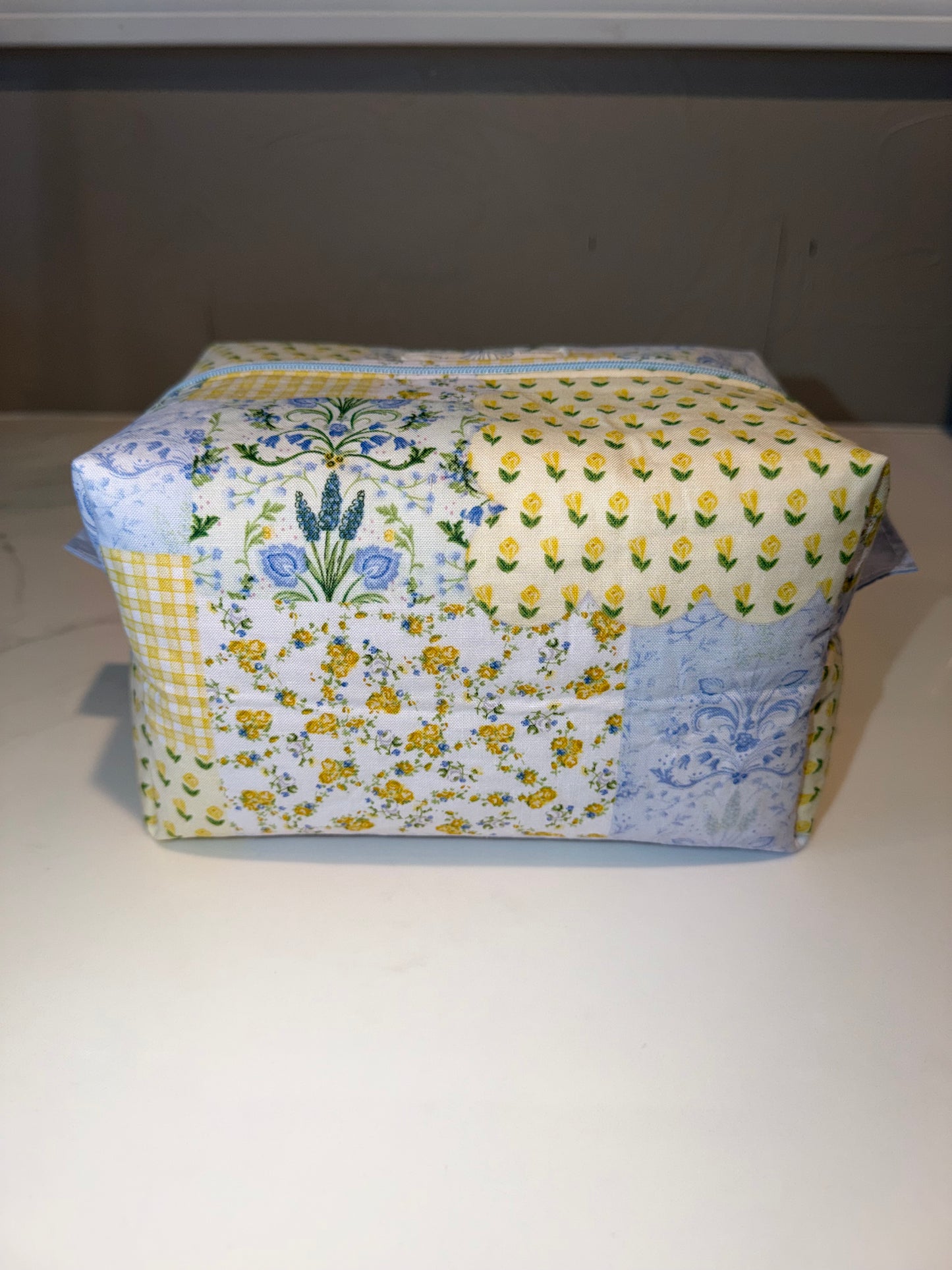 Patchwork Floral Toiletry Bag