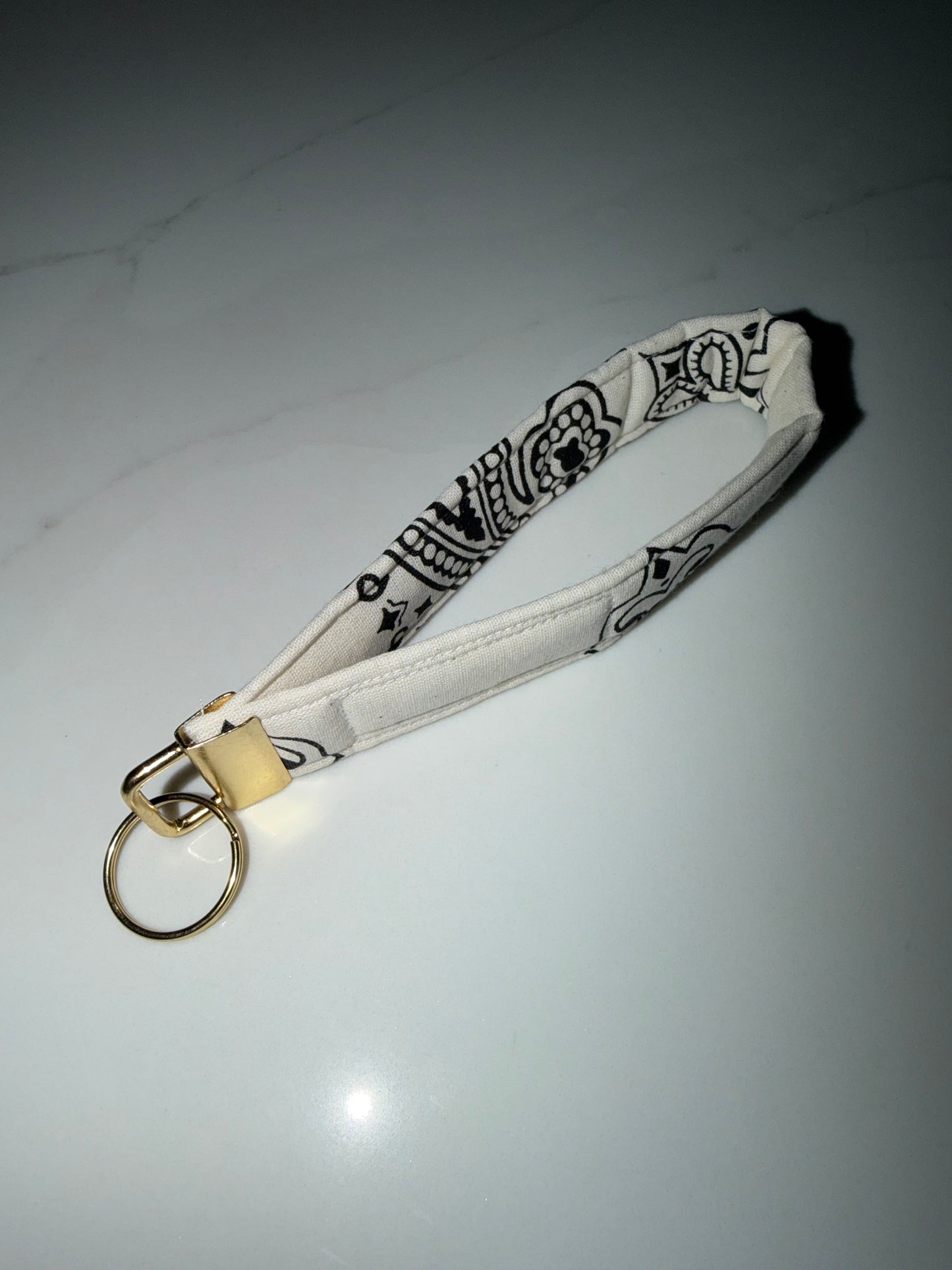 Bandana Wristlet Key Fob